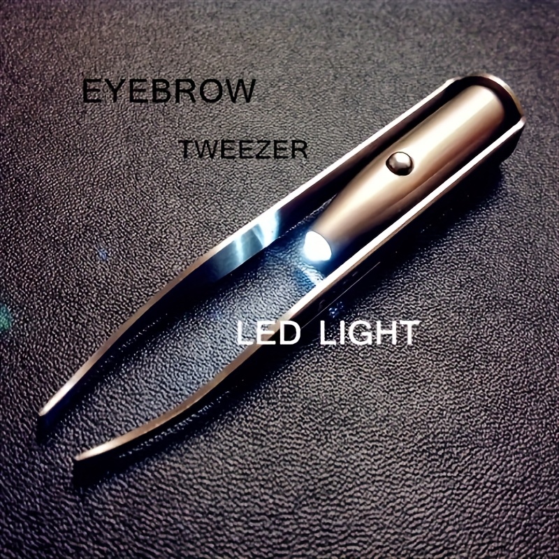 Eyelash Extension Led - Pinzas para cejas con luz LED