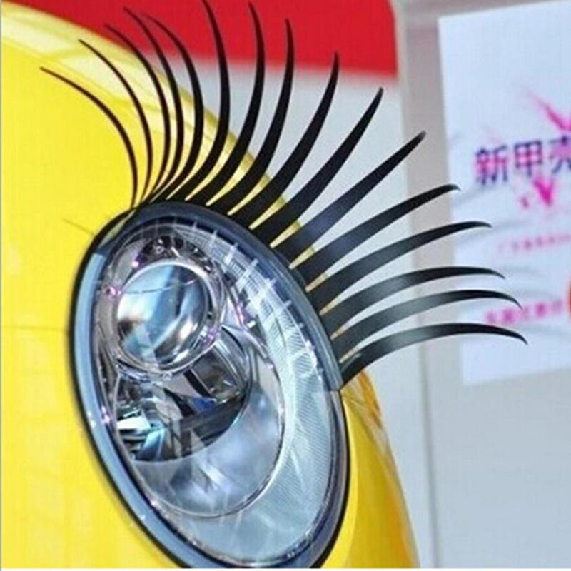 Lash Mapping Sticker - Pestañas postizas negras encantadoras 3D, pegatina