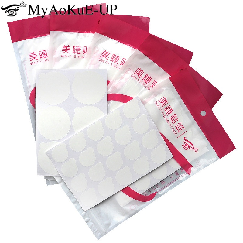 Lash Mapping Sticker - 1 paquete de pegatinas de pegamento