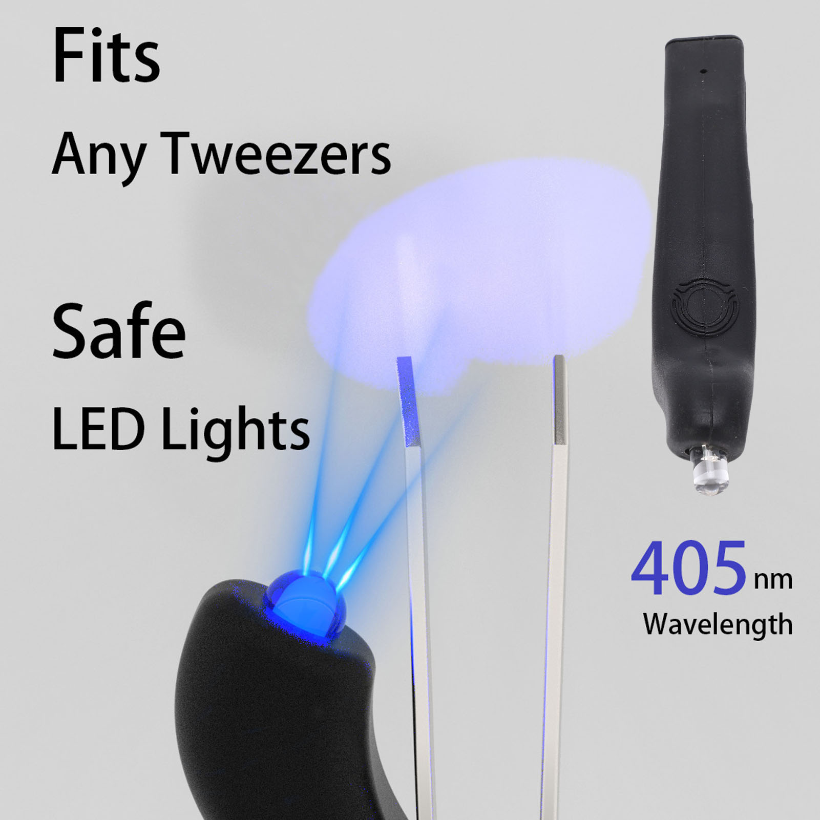 Eyelash Extension Led - Lámpara de pinza de pestañas, Mini