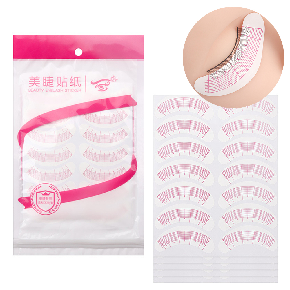 Lash Mapping Sticker - 70 pares de pegatinas para mapeo