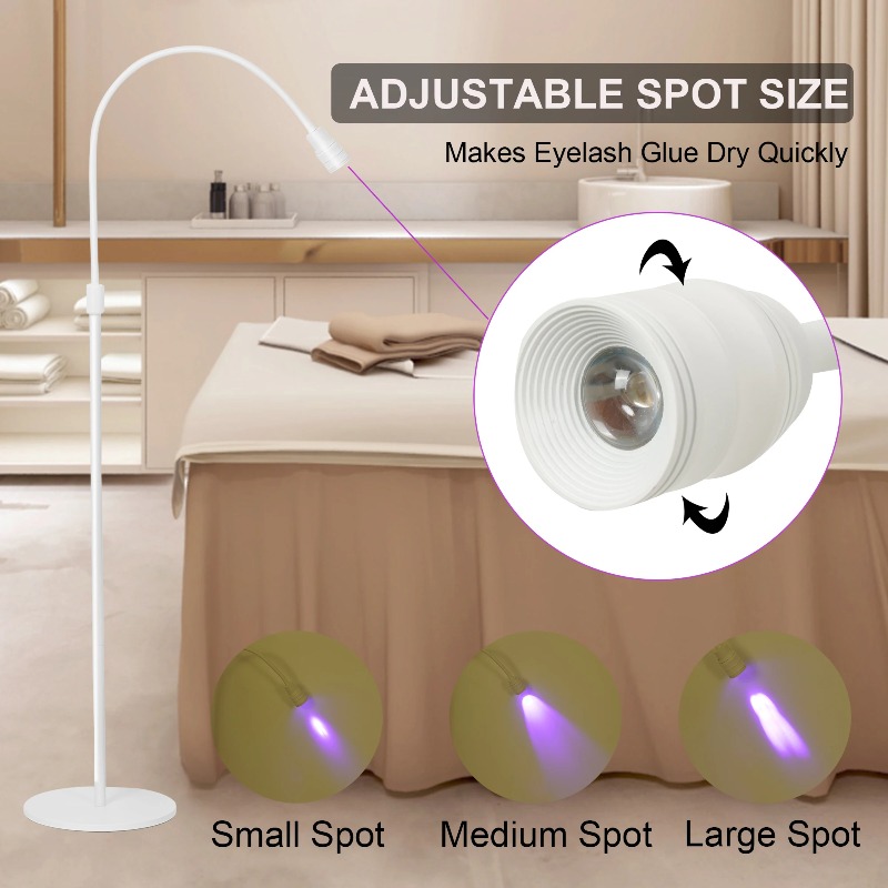 Eyelash Extension Led - Lámpara UV para Pestañas, Extensión de