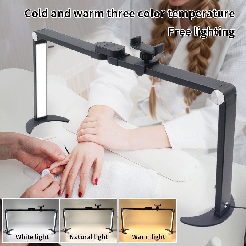Eyelash Extension Led - Lámpara de mesa LED plegable de