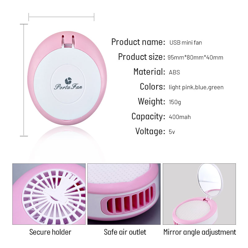 Miniventilador USB para pestañ - Eyelash Extension Course reseña y precio