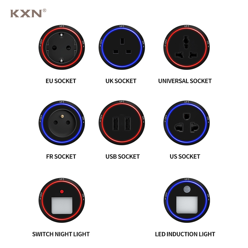KXN-adaptadores eléctricos mul - Eyelash Extension Uk reseña y precio