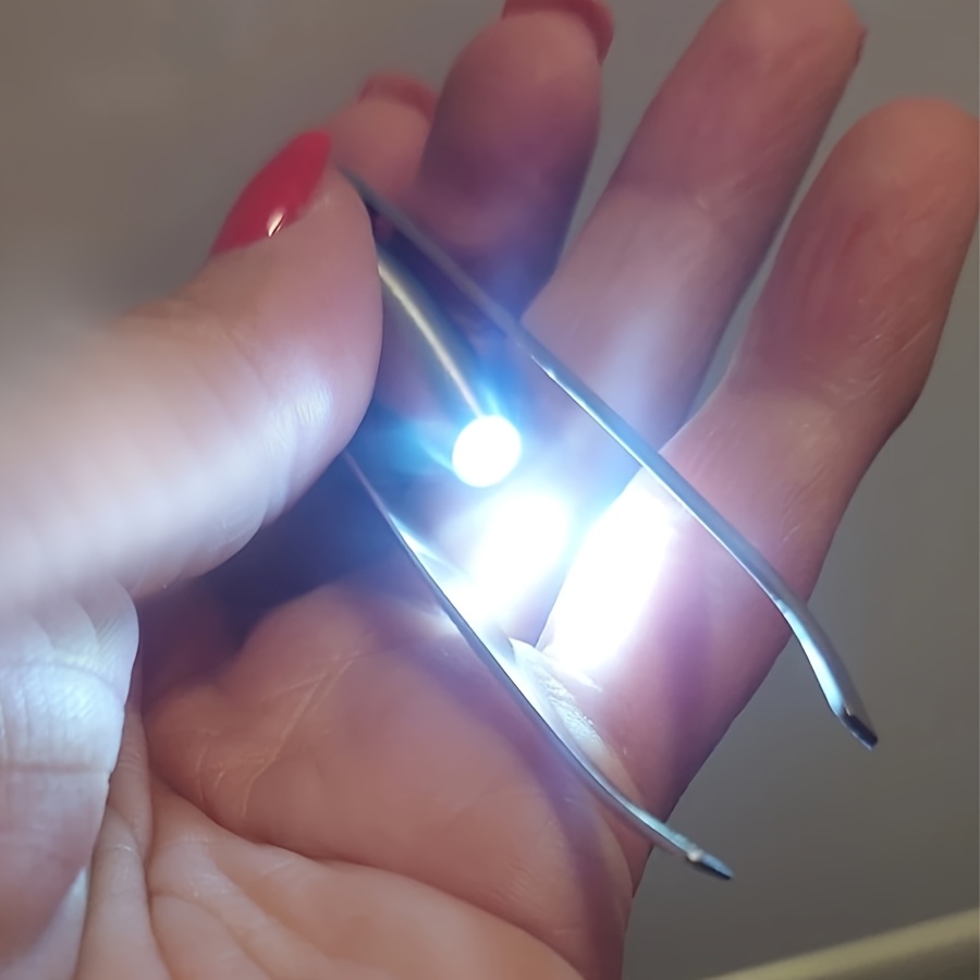 Pinzas para cejas con luz LED  - Eyelash Extension Led reseña y precio
