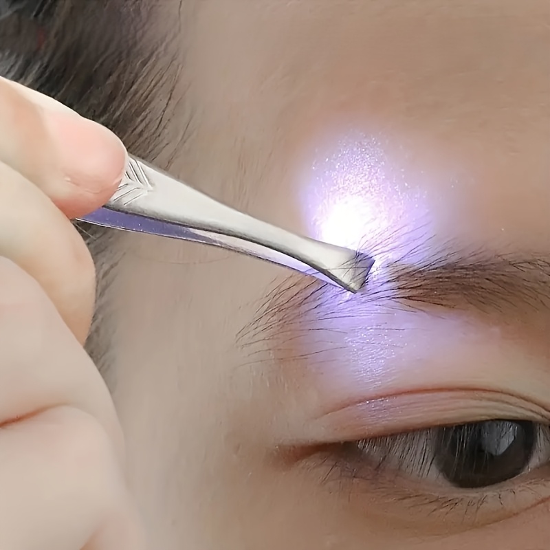 Pinzas para cejas con luz LED  - Eyelash Extension Led reseña y precio