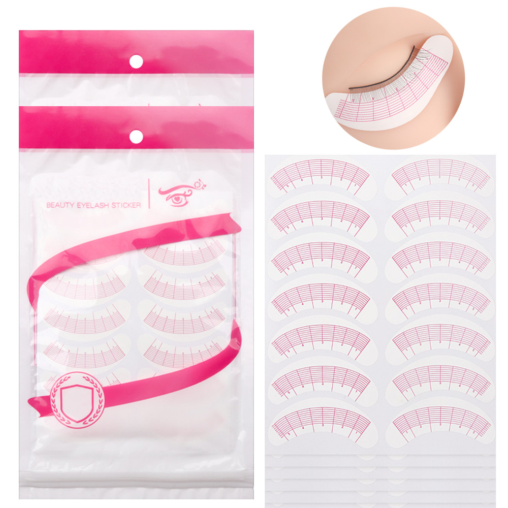 2/5 paquetes de pegatinas para - Lash Mapping Sticker reseña y precio