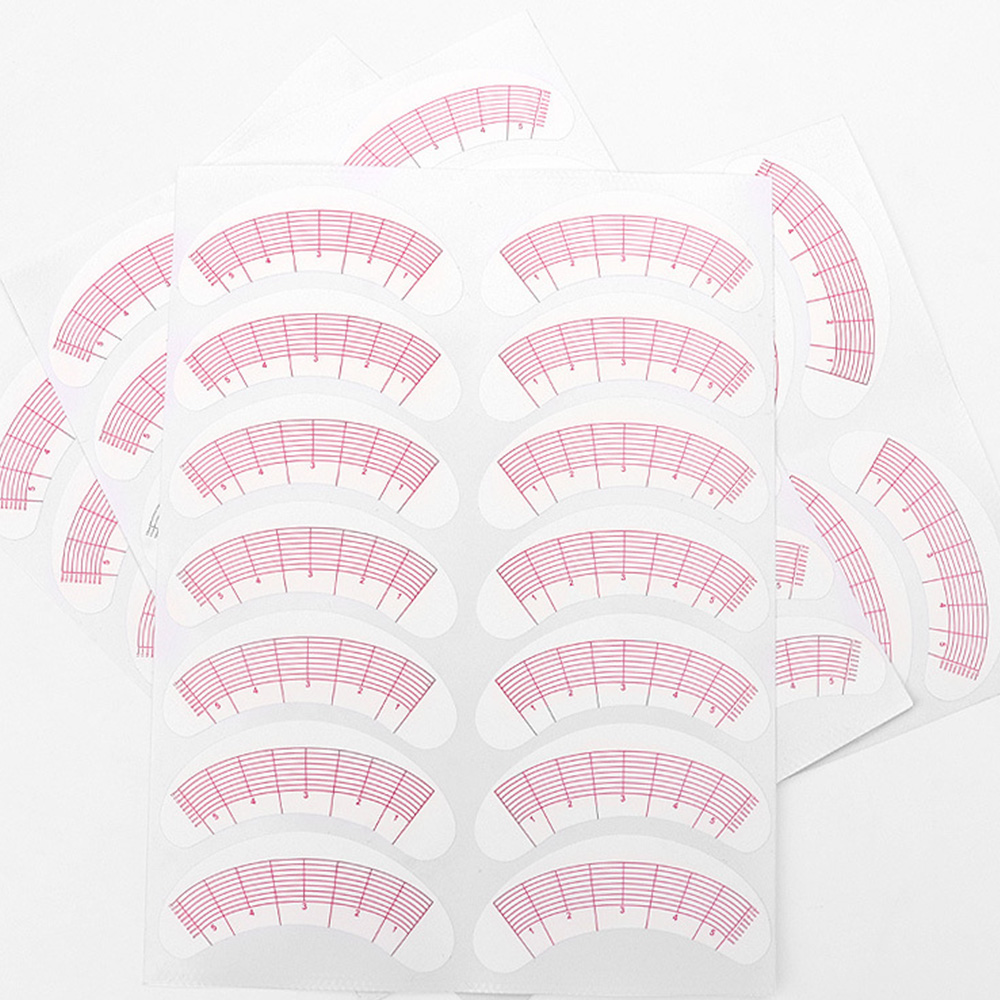 2/5 paquetes de pegatinas para - Lash Mapping Sticker reseña y precio