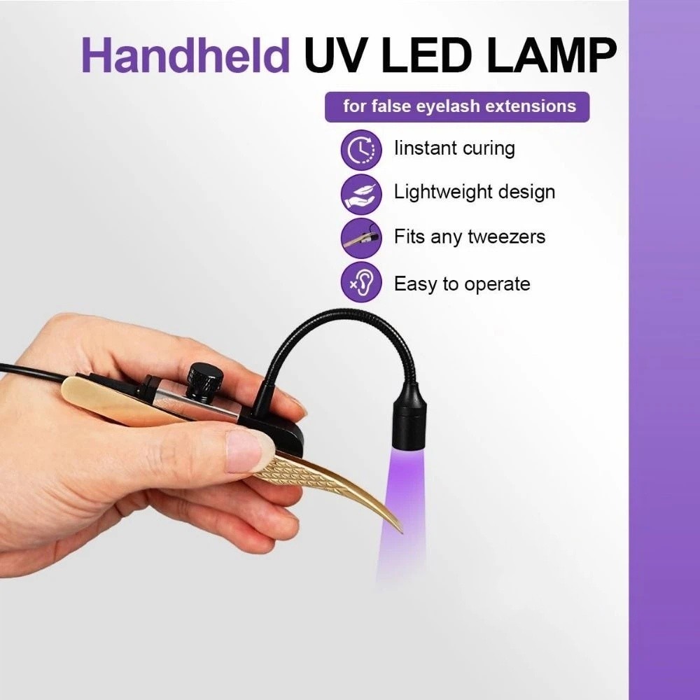 Luz UV Portátil para Extension - Eyelash Extension Led reseña y precio