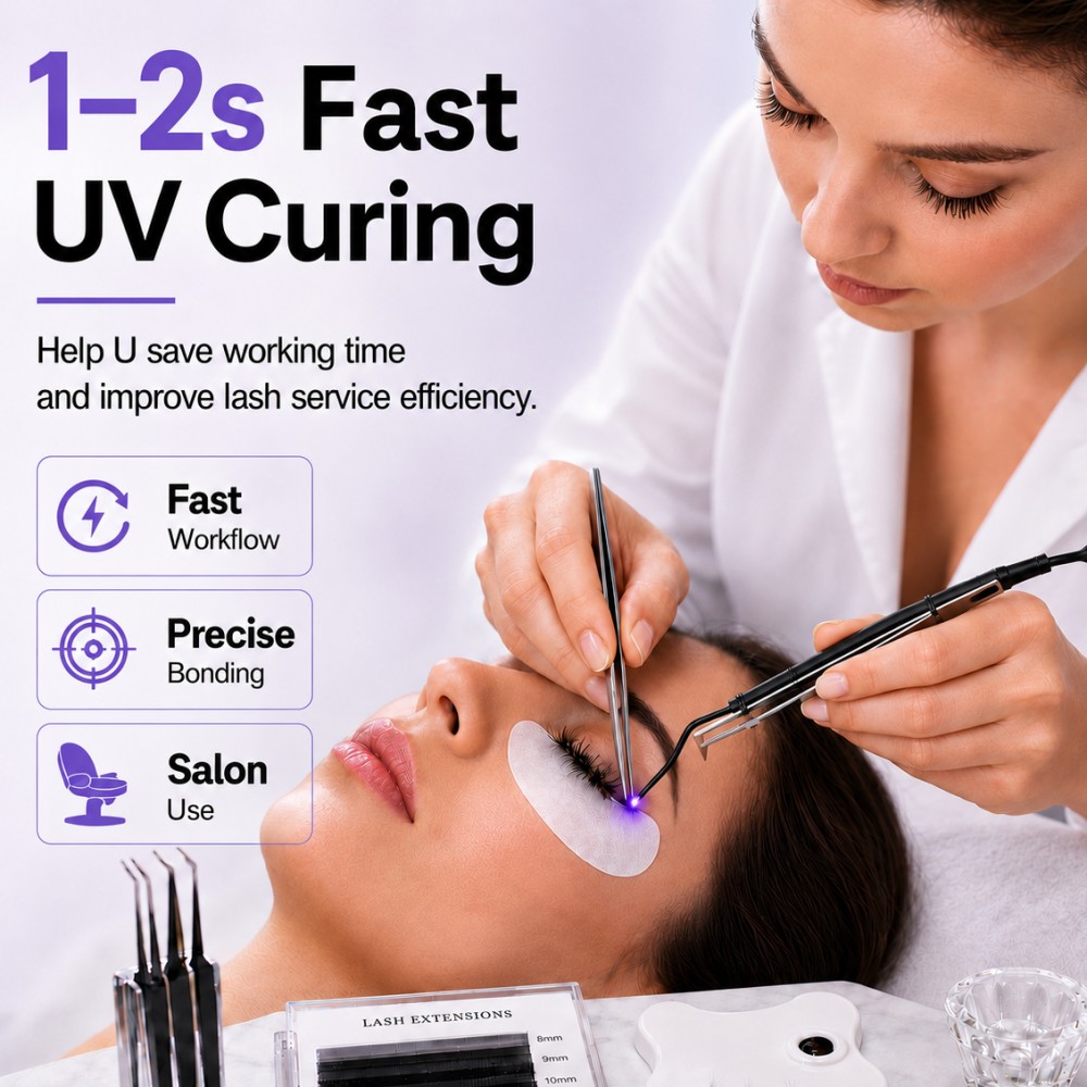 Mini Lámpara UV LED para Pinza - Eyelash Extension Led reseña y precio