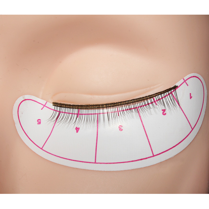 Parches de papel para extensió - Lash Mapping Sticker reseña y precio