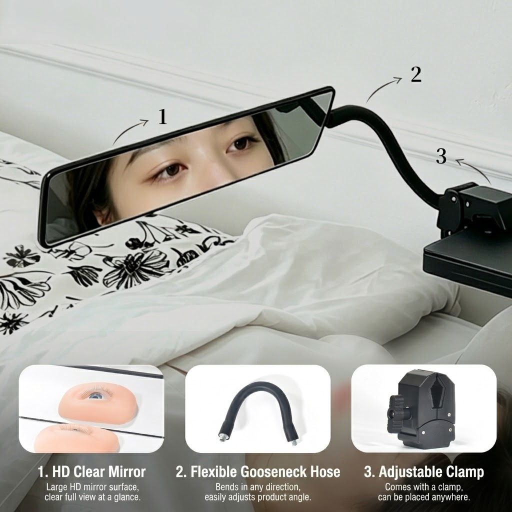 Nuevo Espejo Ajustable para In - Eyelash Extension Course reseña y precio