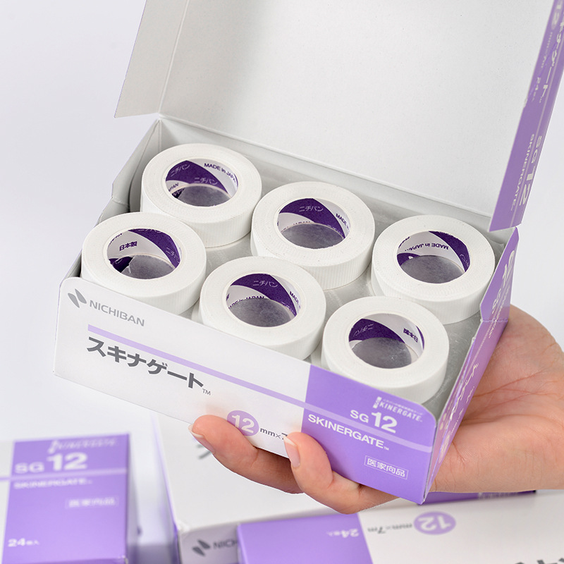 1/2/3 rollo de cinta Nichiban  - Eyelash Extension In Japan reseña y precio