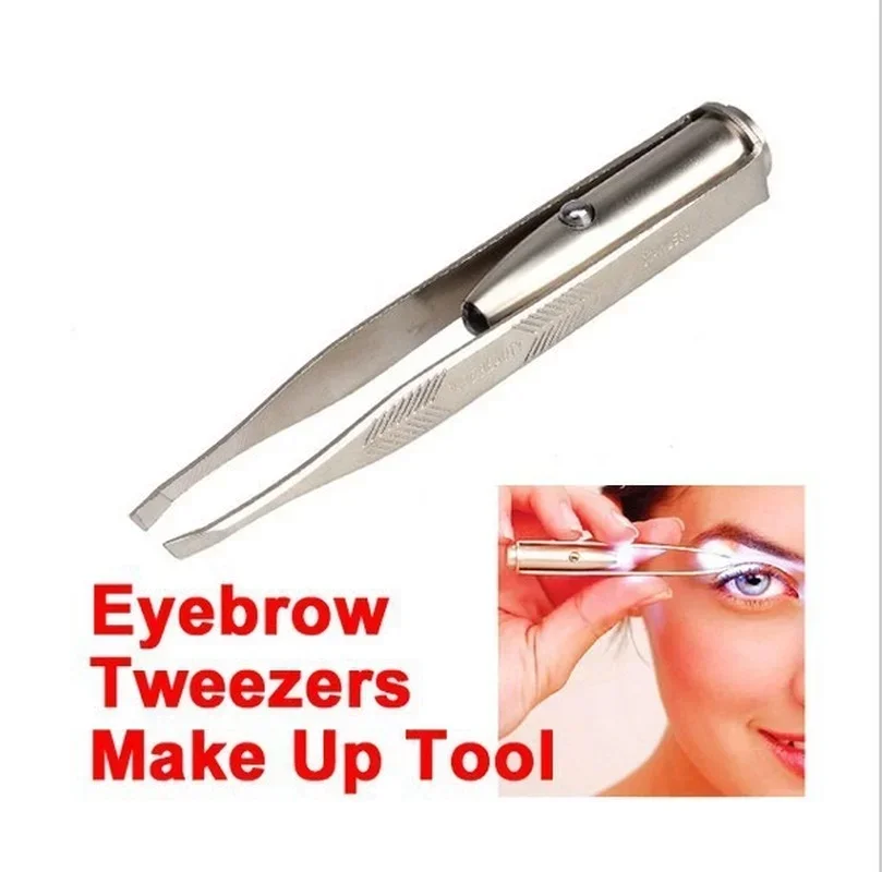 Pinzas para cejas Led de acero - Eyelash Extension Led reseña y precio
