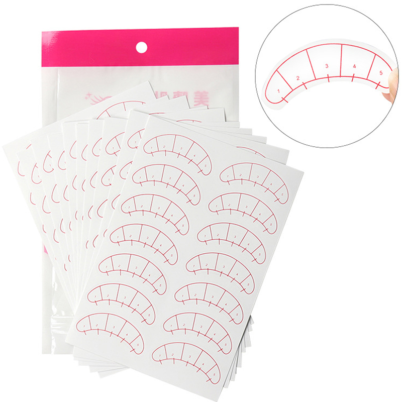 70/140 pares de pegatinas de m - Lash Mapping Sticker reseña y precio