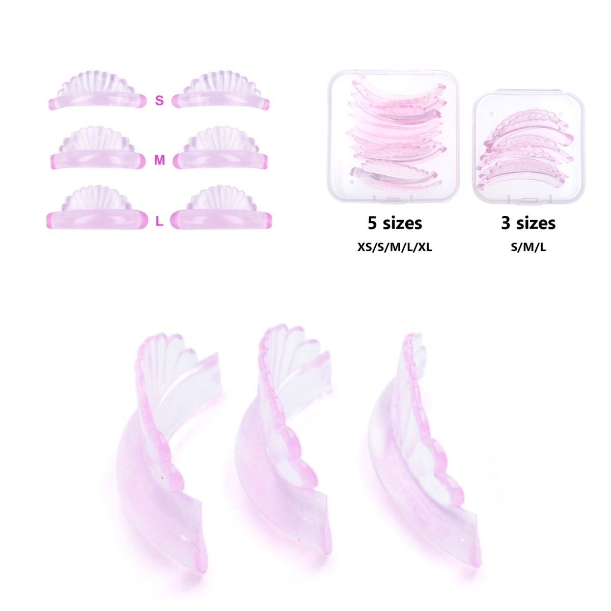 Almohadillas de silicona para  - Eyelash Extension Or Lash Lift reseña y precio