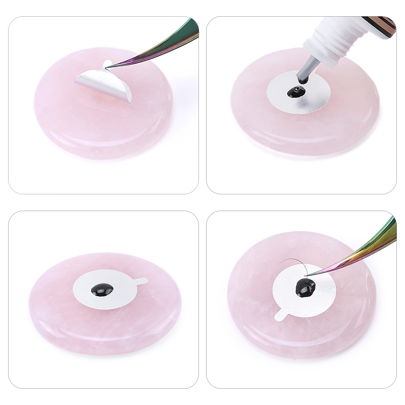 Paleta de pegamento para exten - Eyelash Extension Course reseña y precio