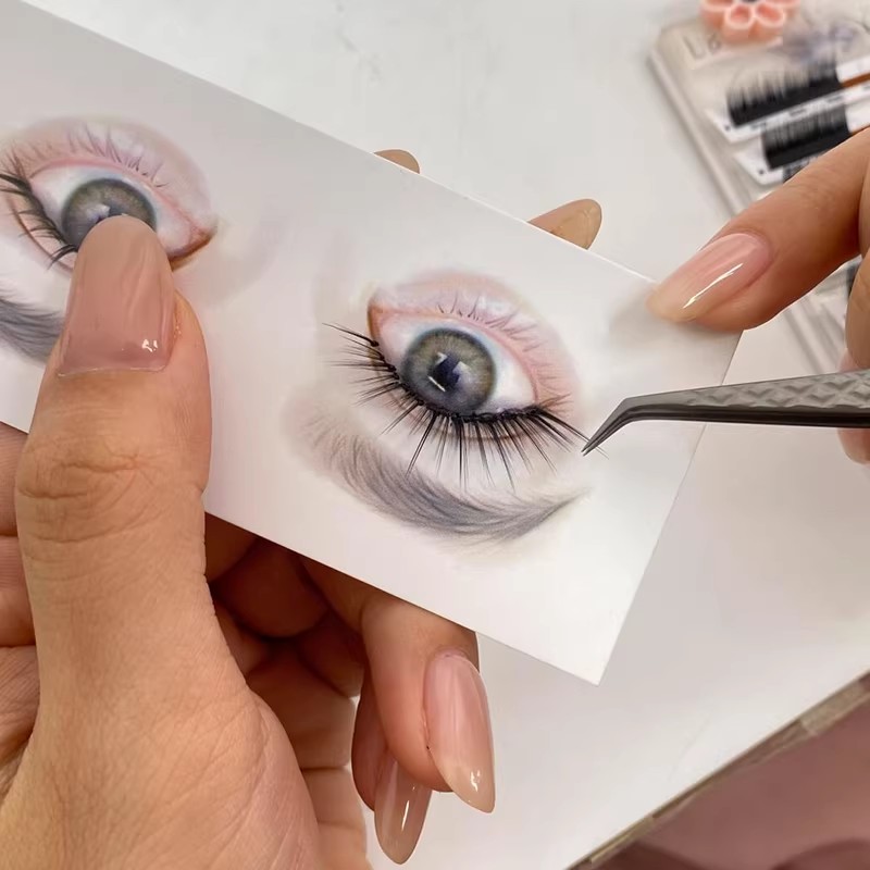 Tarjetas de mapeo de pestañas  - Eyelash Extension Course reseña y precio