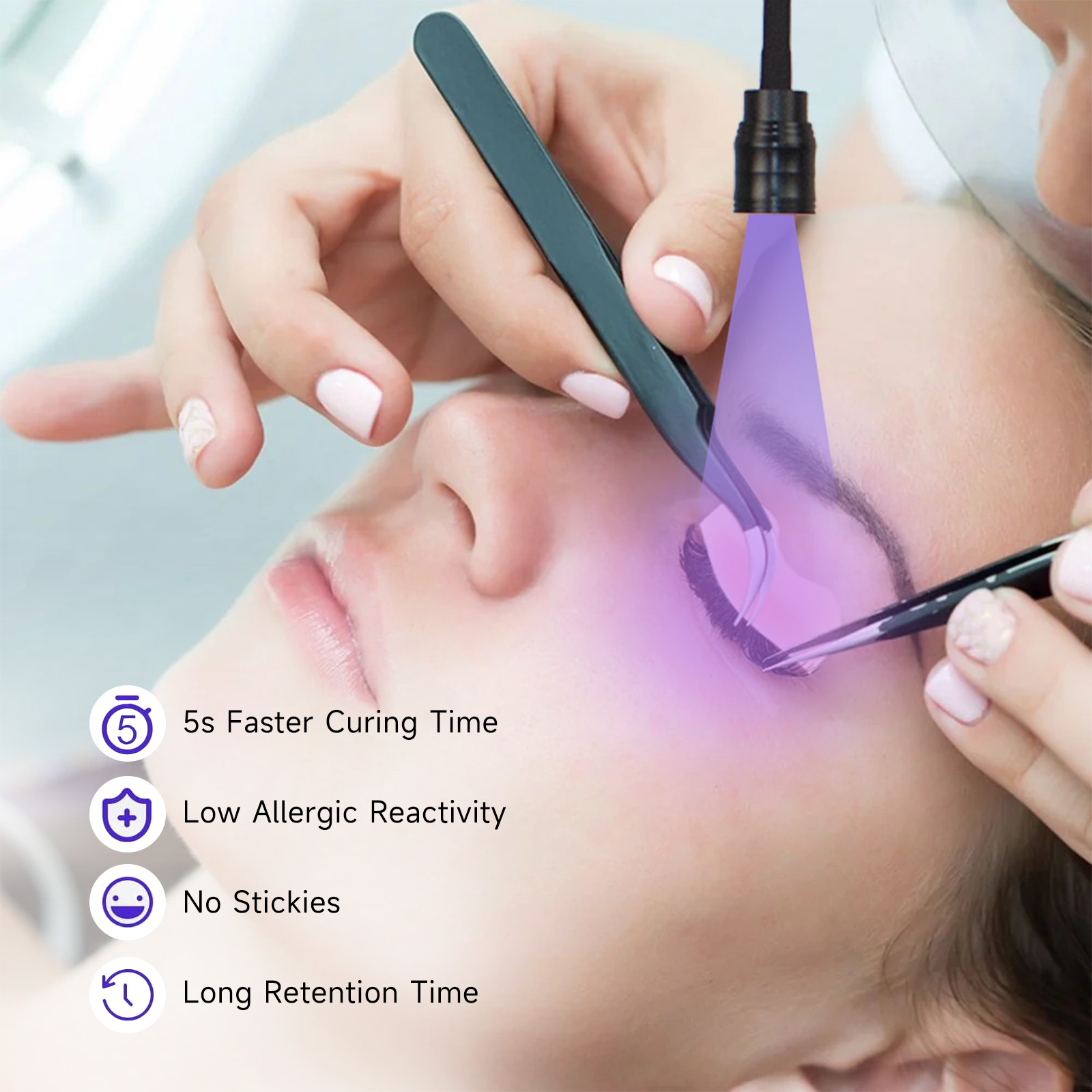 Luz LED de 5W para pestañas de - Eyelash Extension Led reseña y precio