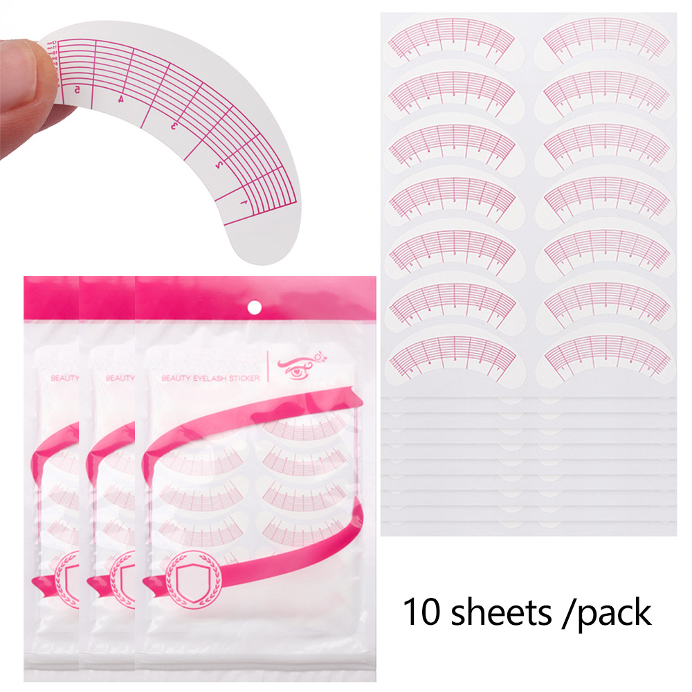 2/5 Paquetes de Pegatinas para - Lash Mapping Sticker reseña y precio