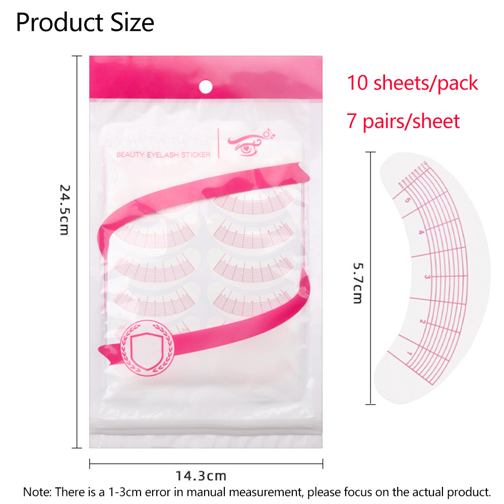 2/5 Paquetes de Pegatinas para - Lash Mapping Sticker reseña y precio
