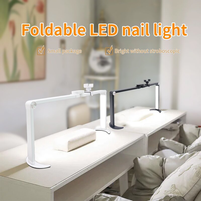 Lámpara de mesa LED plegable d - Eyelash Extension Led reseña y precio