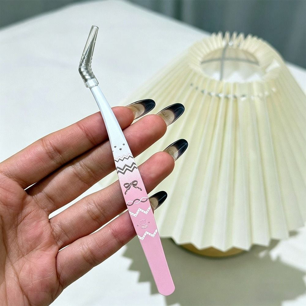 Pinzas Curvas de Acero Inoxida - Lash Mapping Sticker reseña y precio