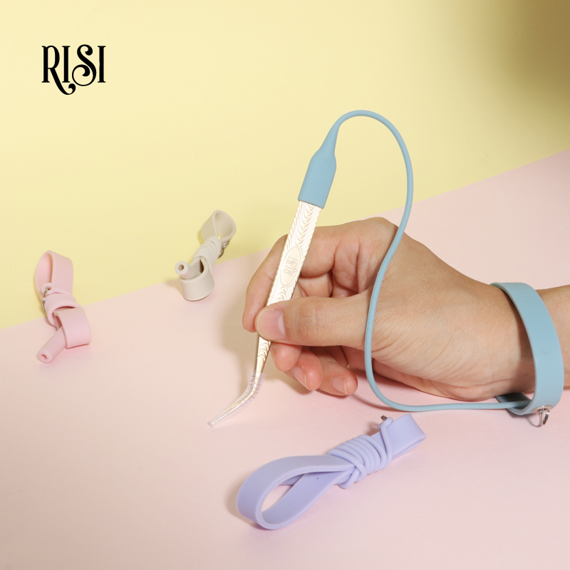 RISI-Pinzas de silicona para e - Eyelash Extension Course reseña y precio