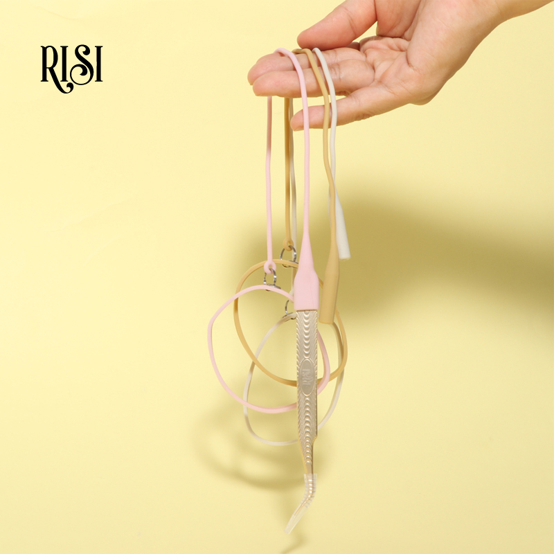 RISI-Pinzas de silicona para e - Eyelash Extension Course reseña y precio